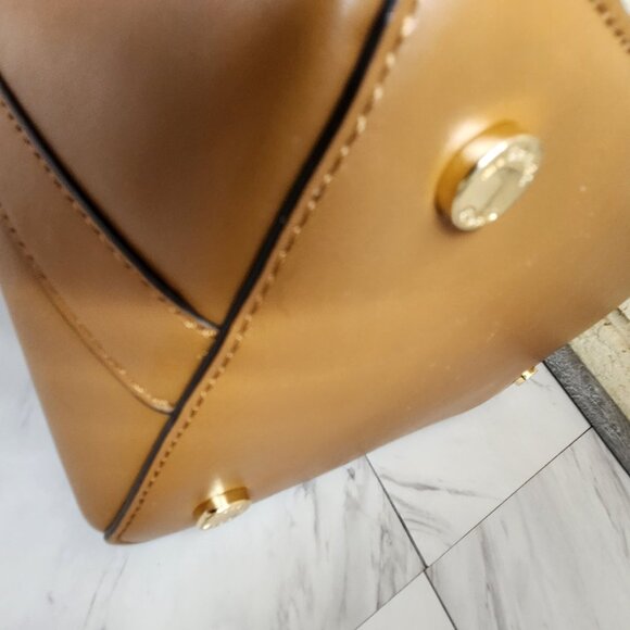 Nwot Michael Kors Cary Brown Suede & Leather w/Pouch Crossbody Bag Purse - Picture 12 of 15